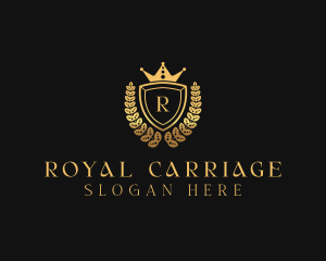 Royal Crown Shield logo design