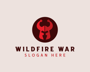 Barbarian War Helmet logo