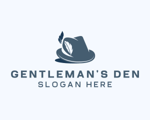 Fashion Fedora Hat logo design