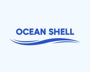 Ocean Sea Wave logo design