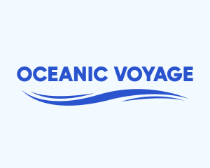 Ocean Sea Wave logo design