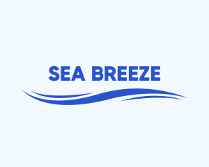 Ocean Sea Wave logo design