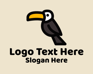 Wild Toucan Bird Logo