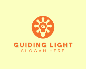 Light Bulb Energy logo design