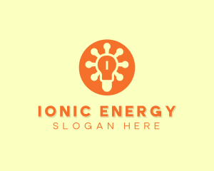 Light Bulb Energy logo design