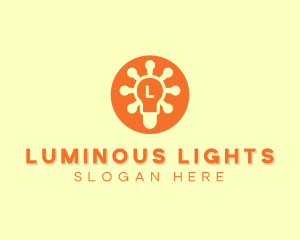 Light Bulb Energy logo design