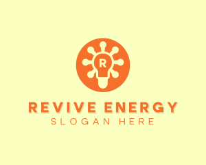 Light Bulb Energy logo design