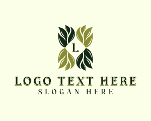 Leaves Herbal Gardening logo