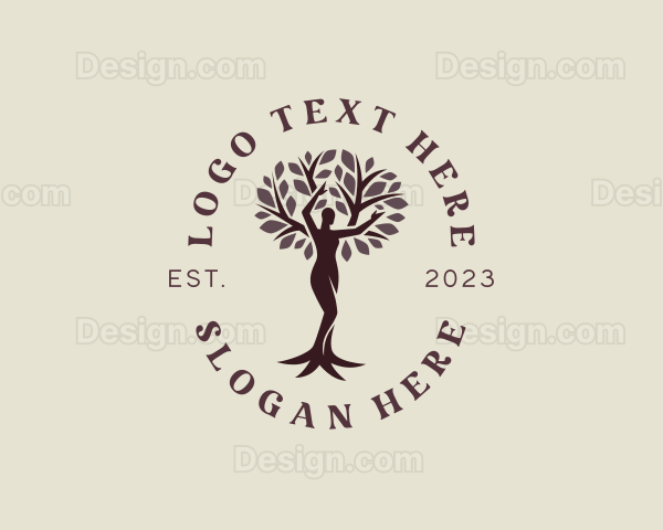 Female Tree Wellness Logo