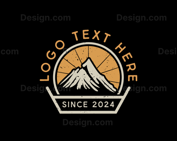 Mountain Outdoor Hike Logo