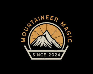 Mountain Outdoor Hike logo design