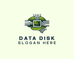 Data Analyst Microchip Technology logo design