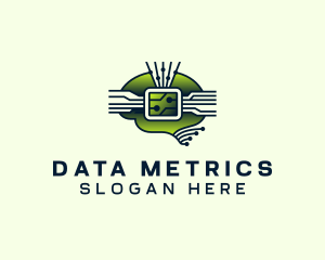 Data Analyst Microchip Technology logo design