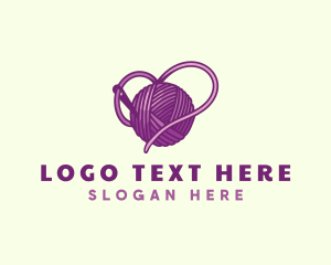 Wool Yarn Knitting logo