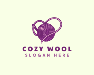 Wool Yarn Knitting logo