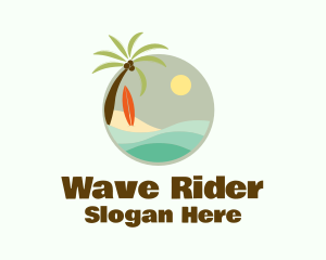 Wave Surf Beach logo