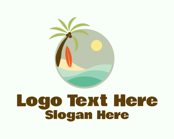 Tropics logo example 1
