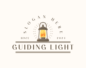 Gas Lamp Decor logo design