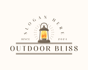 Gas Lamp Decor logo design