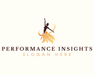 Ballerina Dance Performer logo