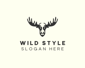 Wild Moose Reserve logo design