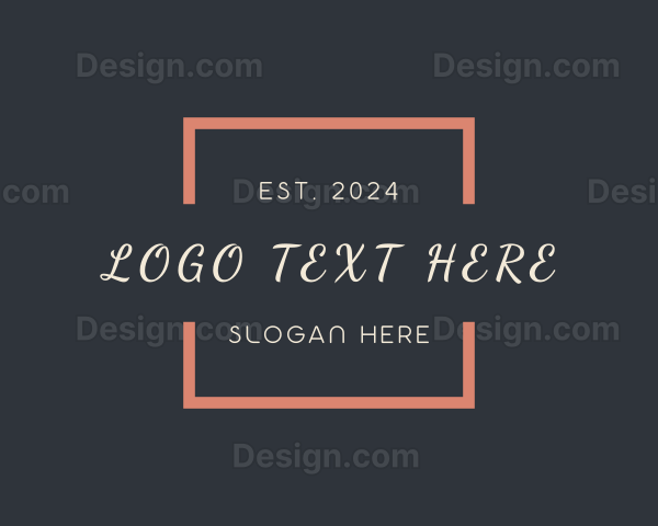 Professional Gallery Business Logo