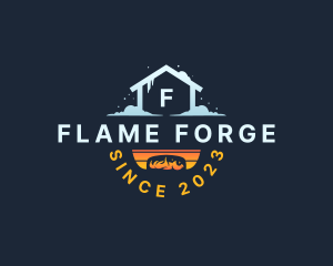 Thermal Fire Ice logo design