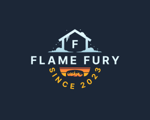 Thermal Fire Ice logo design