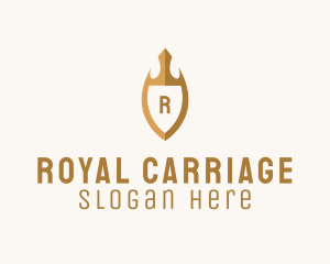 Royal Crown Shield logo design