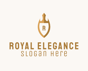 Royal Crown Shield logo design