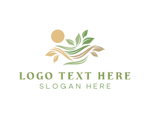 Nature Leaf Landscape logo