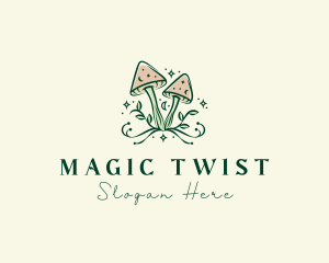 Magical Mushroom Farm logo design