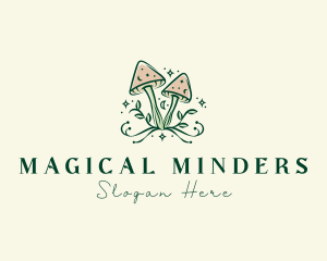 Magical Mushroom Farm logo design