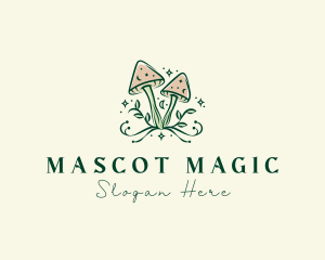 Magical Mushroom Farm logo design