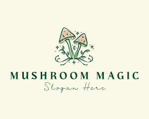 Magical Mushroom Farm logo design