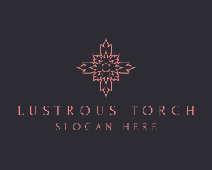 Botanical Tulip Spa  logo design