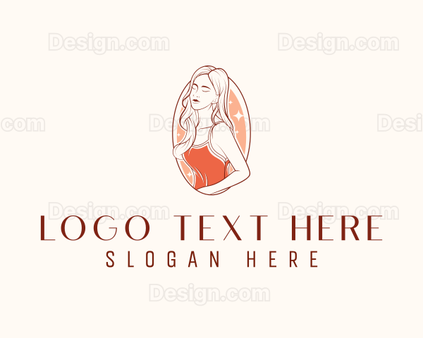 Elegant Cosmetics Lady Logo