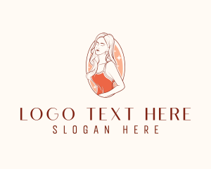 Elegant Cosmetics Lady logo