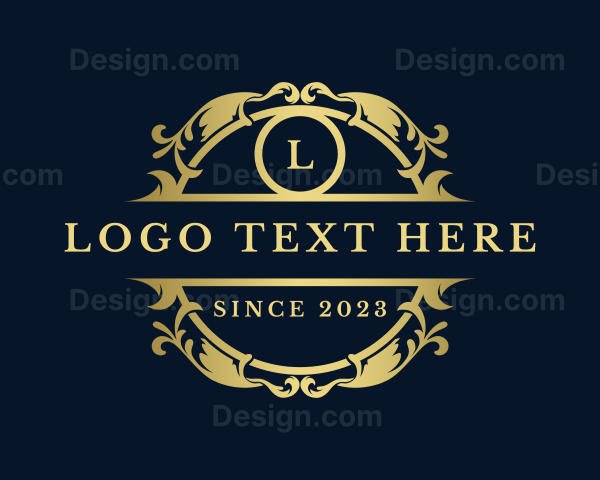 Elegant Ornate Crest Logo