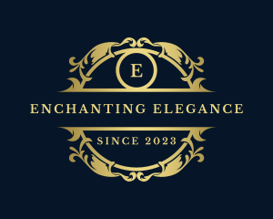 Elegant Ornate Crest logo design