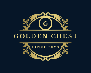 Elegant Ornate Crest logo design