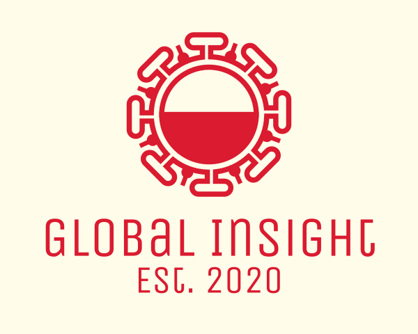 Global Pandemic logo example 3
