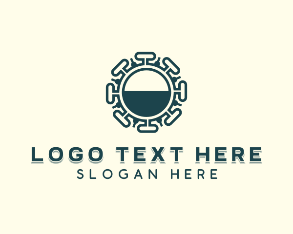 Half logo example 2