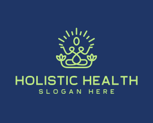 Yoga Holistic Health logo design