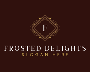 Diamond Decorative Floral Boutique logo design