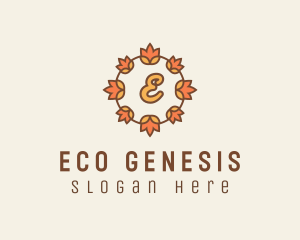 Organic Floral Nature  logo design