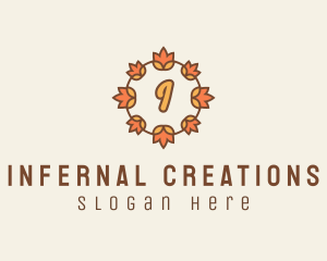 Organic Floral Nature  logo design