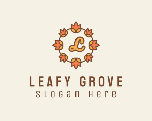 Organic Floral Nature  logo design