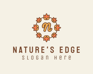 Organic Floral Nature  logo design