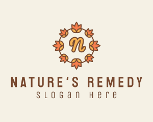 Organic Floral Nature  logo design